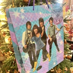 Camp Rock Gift Bag 15.5 X 12.5 Disney